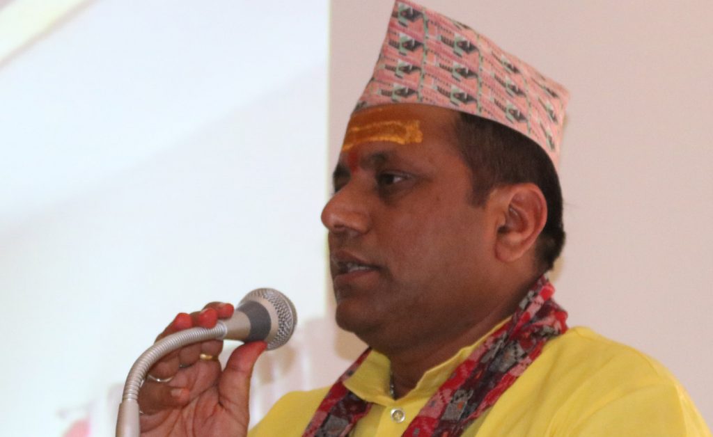 धार्मिक स्वतन्त्रतासहितको वैदिक सनातनको एजेन्डा कांग्रेसले बोकेर हिंड्नुपर्छ : भीम पराजुली