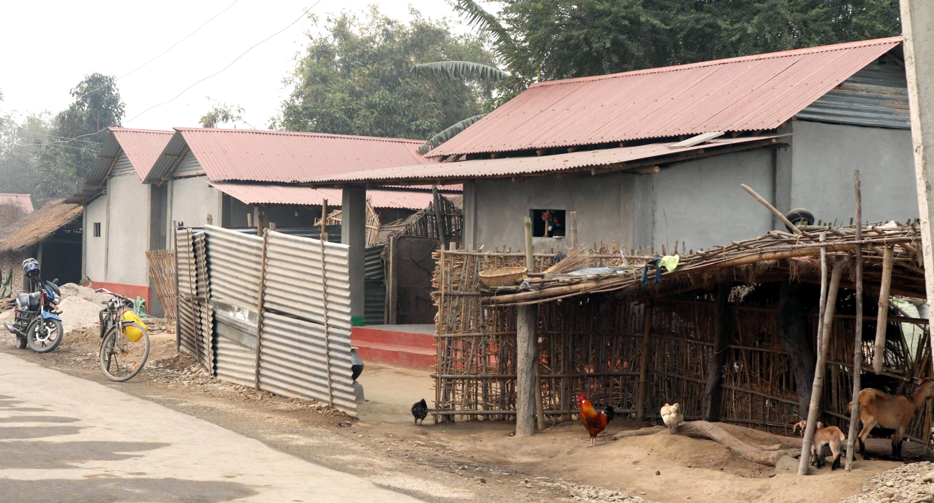 सहाराको सहयोगमा घर निर्माण