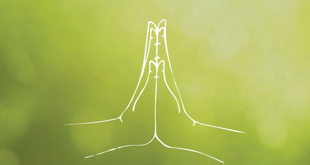 कोरोनाबाट बच्न नमस्कार गरौं