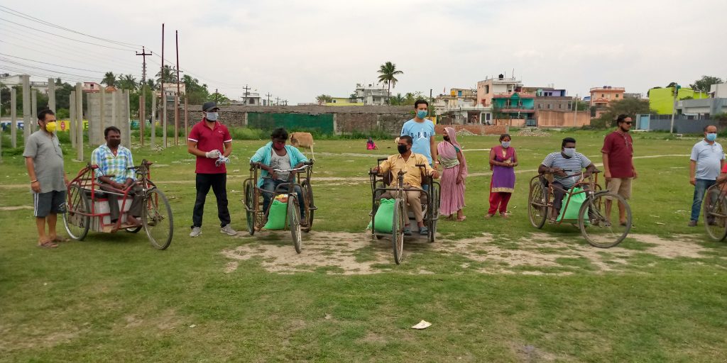 अपांगता भएकाहरुलाई राहत वितरण