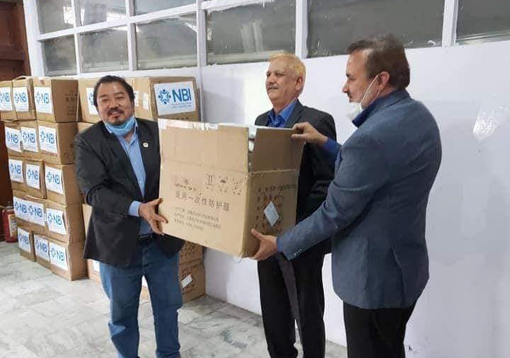 सांसद राईको पहलमा प्रदेश १ लाई हजार थान पीपीई र मास्क