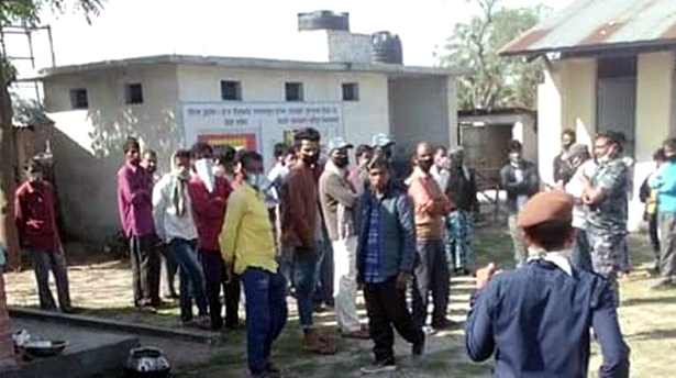 क्वारेन्टाइनबाट १९ भारतीय भागे