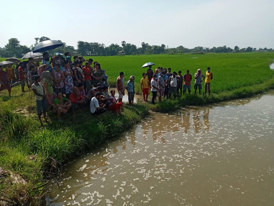 घुँगी खोज्न गएका पुरुषको डुबेर मृत्यु