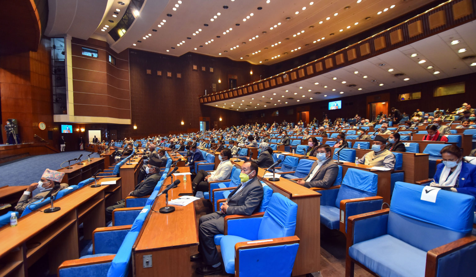 अद्यावद्यिक नक्सासहित संघीय संसदको लोगो