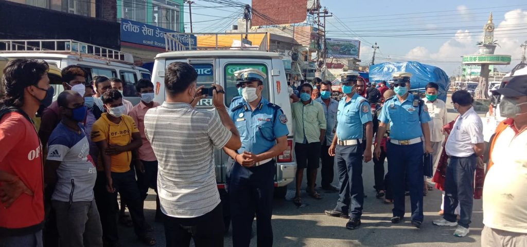 मापदण्ड पुरा नगर्ने सवारी साधन कारवाहीमा