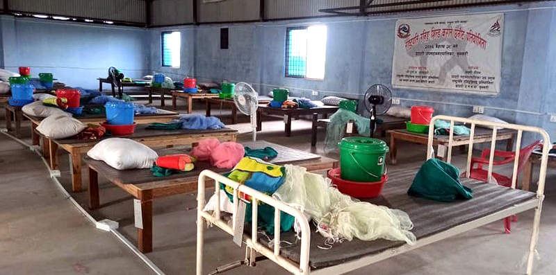 इटहरीमा सय बेडको आइसोलेसन सञ्चालन