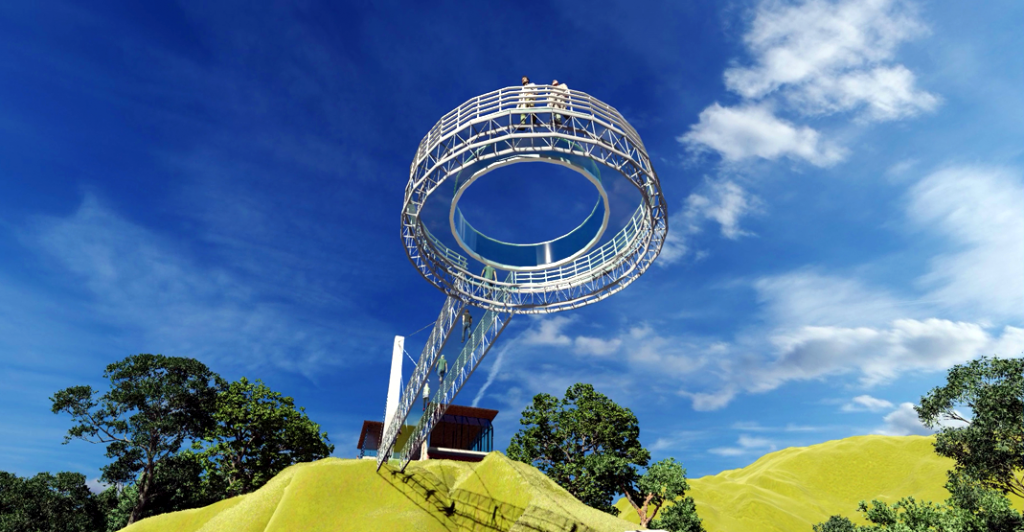 भेडेटारमा स्काईवक निर्माण हुने