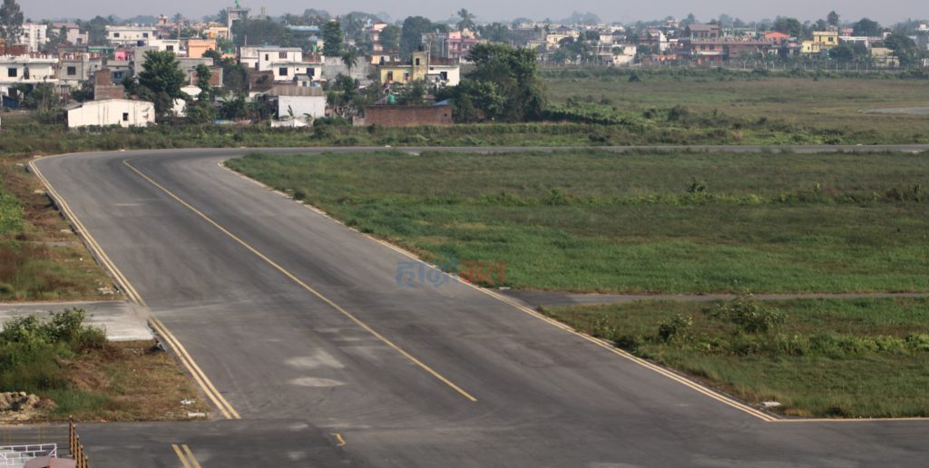 विराटनगर विमानस्थल विस्तारको  मुद्दा ,मुआव्जा नदिए जग्गा फुकुवा गर्न दबाब