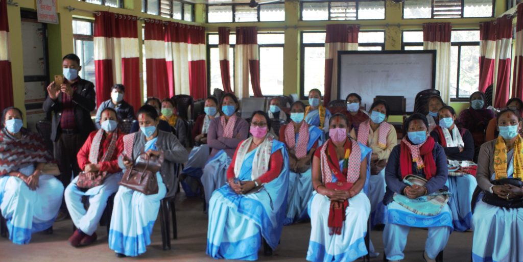 चार जना स्वास्थ्य स्वयमसेविका सम्मानित