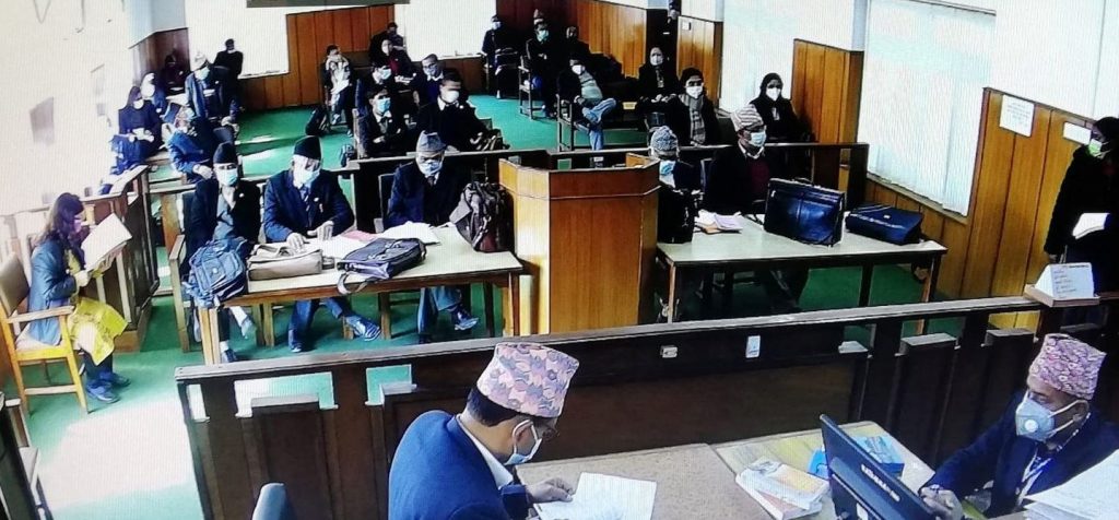 प्रतिनिधि सभा विघटन मुद्दामा सुरु भयो विपक्षीको बहस