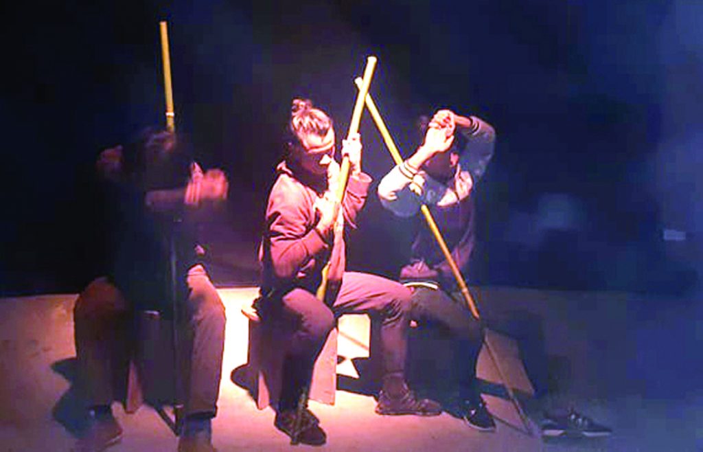 आरोहणमा आज ‘नेता जी’ नाकट मञ्चन गरिदै