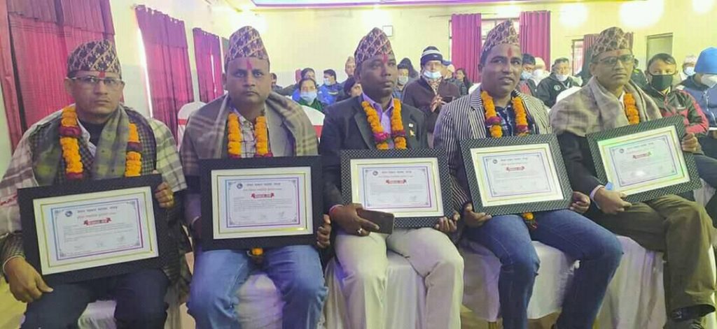 प्रधान सम्पादक गौतमसहित पाँच पत्रकार पुरस्कृत