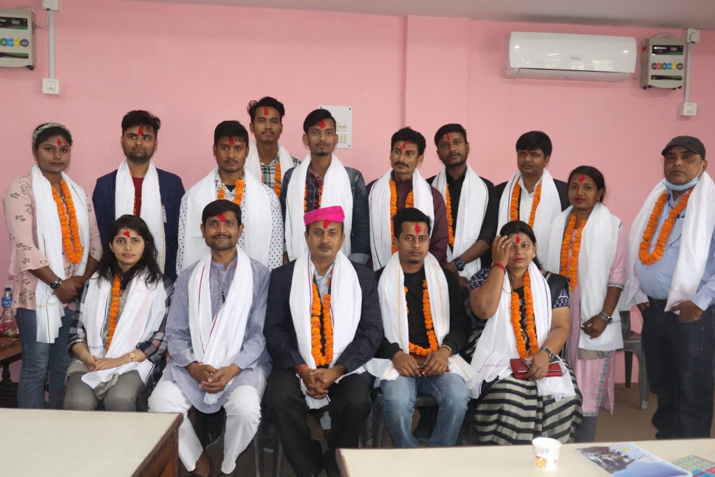 मैथिल सञ्चारकर्मीलाई स्वागत तथा सम्मान