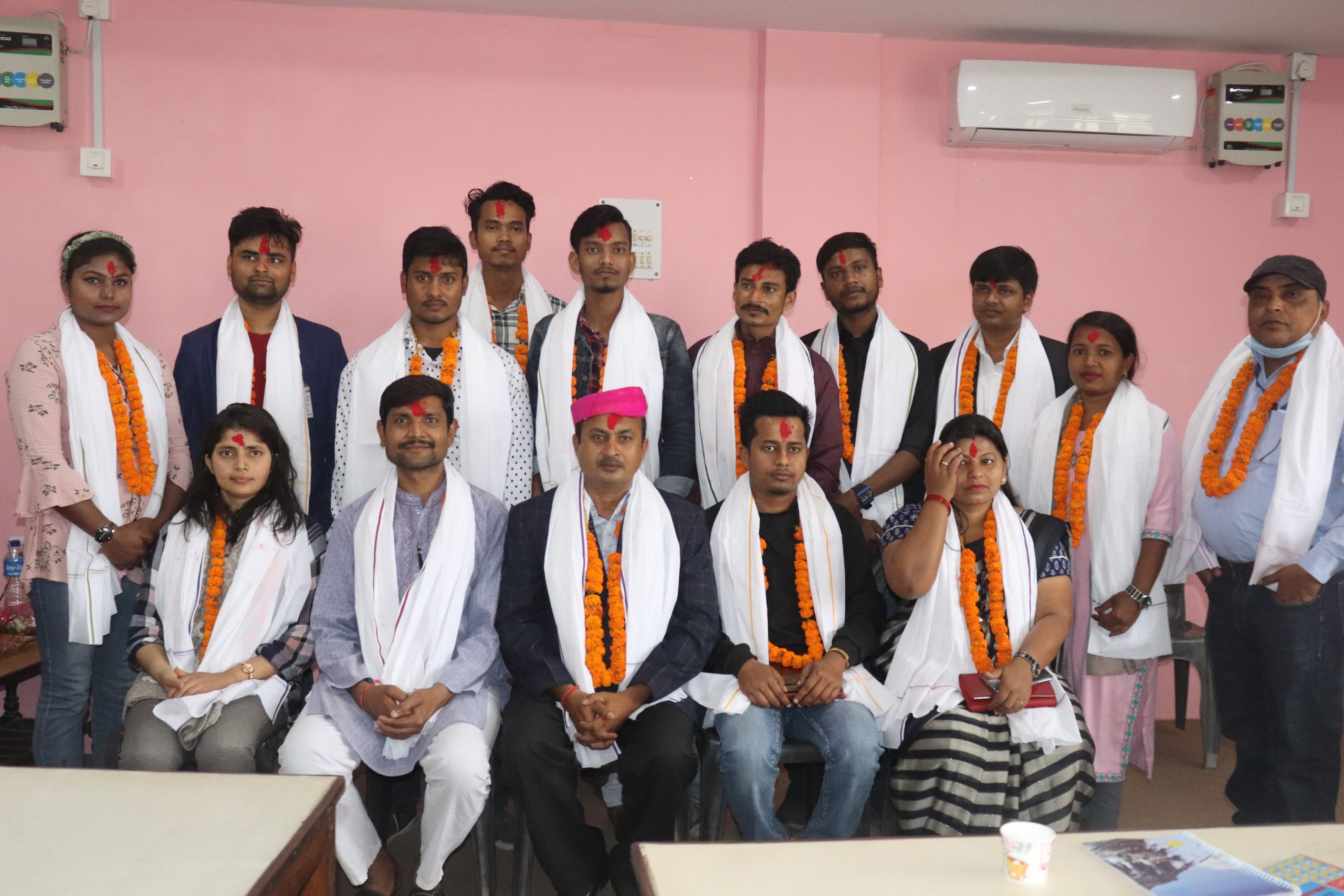 मैथिल सञ्चारकर्मीलाई स्वागत तथा सम्मान