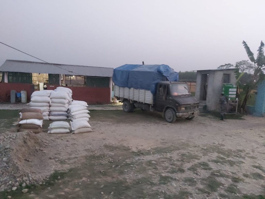 रंगेलीदेखि ट्रकसहित तस्करीको चिनी बरामद