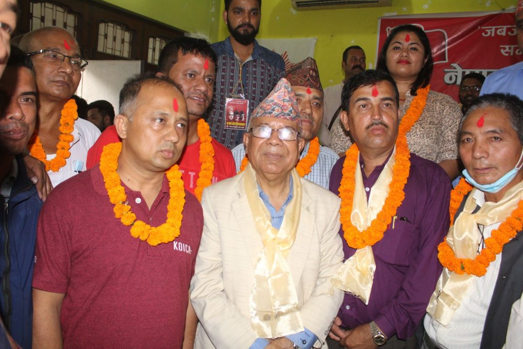 मोरङ र विराटनगर महानगरमा माधव नेपाल समूहको समानान्तर कमिटी