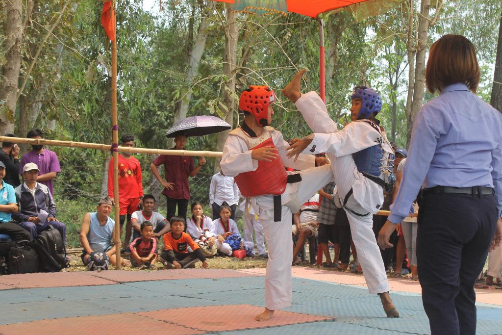 बेलबारीमा राष्ट्रपति रनिङ शिल्ड प्रतियोगिता सुरु