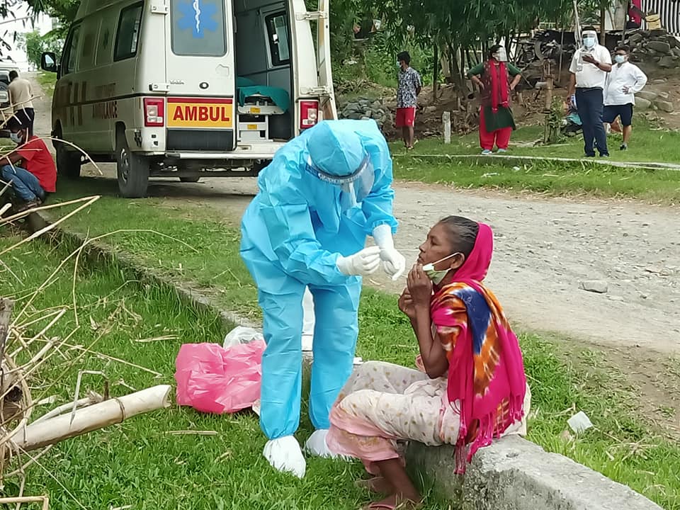 इटहरीको सुनौलो टोलमै कोरोना संक्रमण