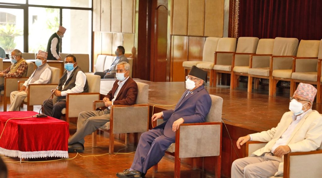 राजनीतिक दलसम्बन्धी अध्यादेश खारेज गर्ने निर्णय, राष्ट्रपति समक्ष सिफारिस