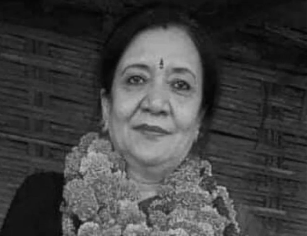 कांग्रेस उपसभापति गच्छदारलाई पत्नीशोक