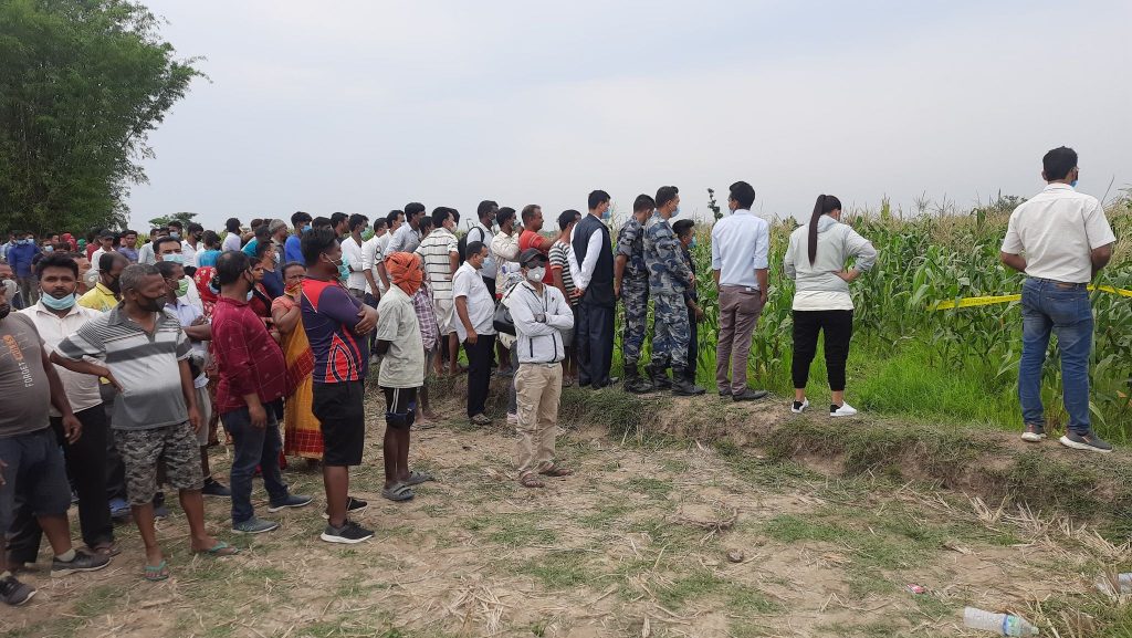 बलात्कारपछि मकैबारीमा महिलाको शव फालिएको आशंका