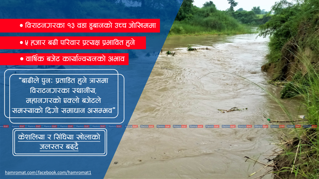 जसलाई बर्षेनि बाढीले खेदाउँछ