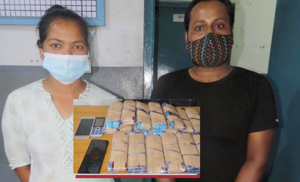 दम्पत्ती नै प्रतिबन्धित औषधीको कारोबारमा