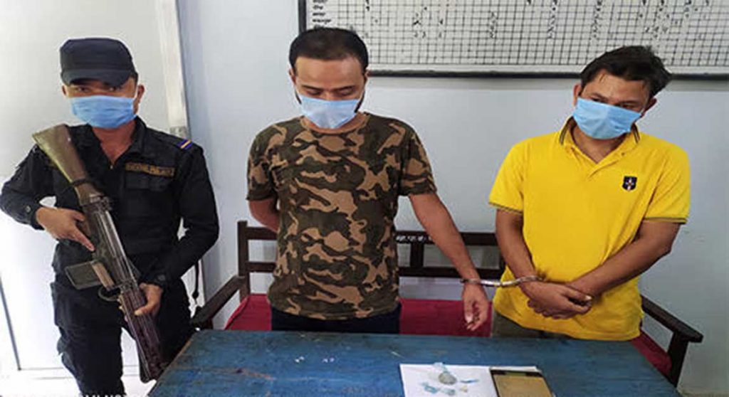 ब्राउन सुगरसहित चारजना पक्राउ