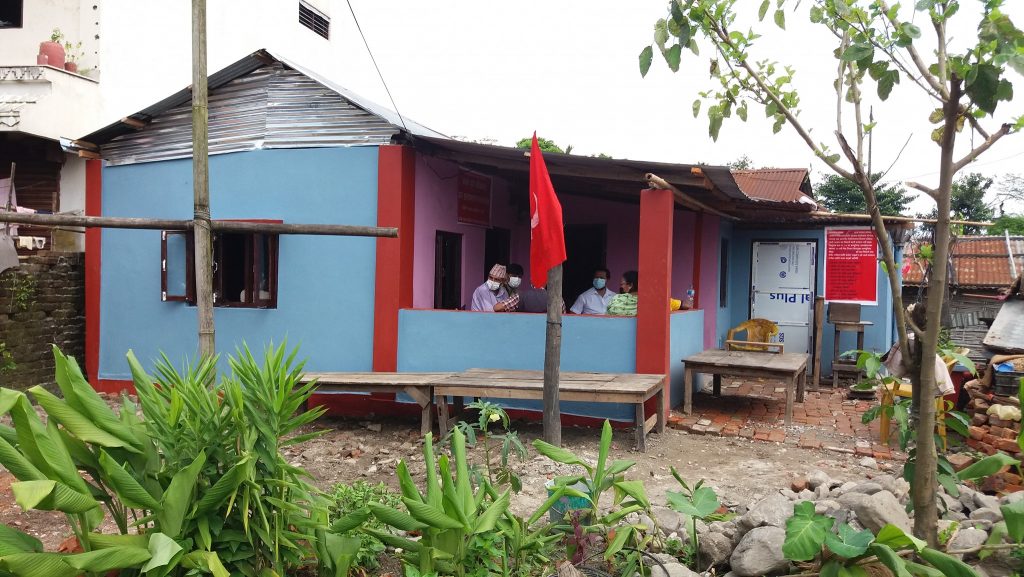 ओलीका सहयोद्धाको घर माओवादीद्वारा निर्माण