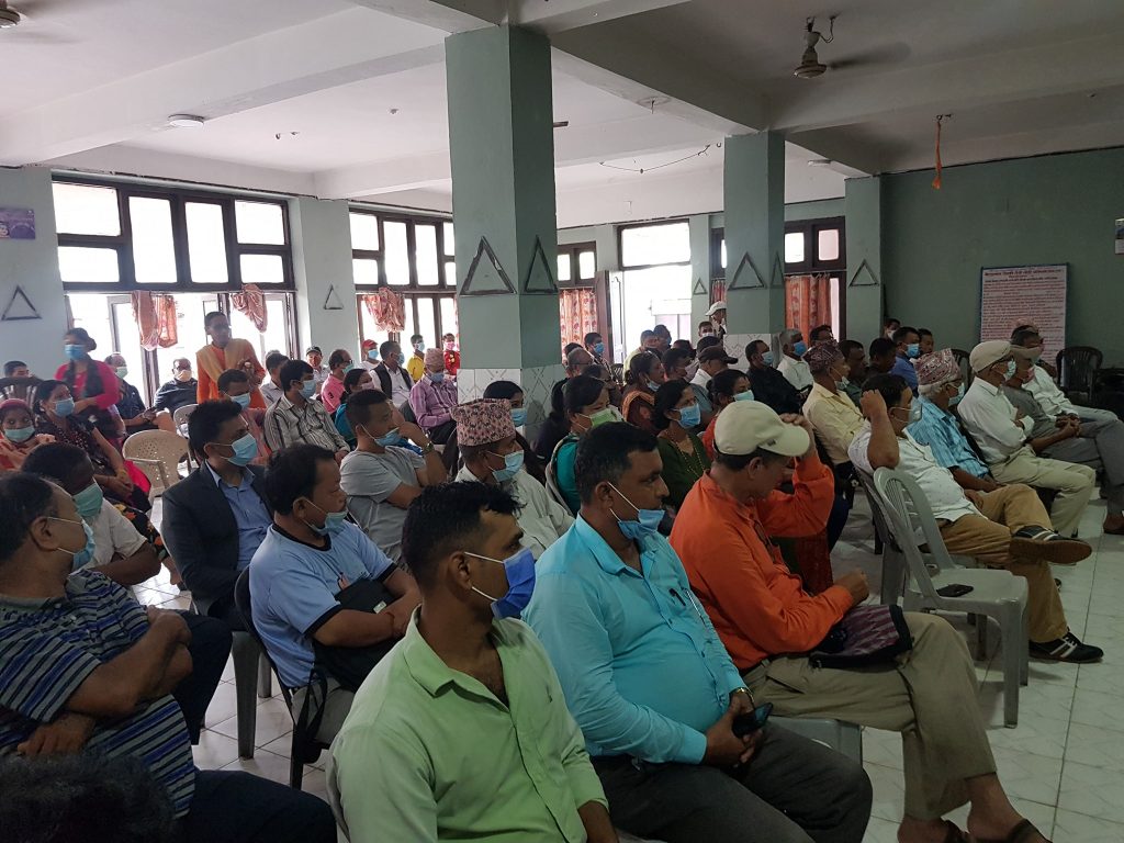 माधव समूहको विराटनगरस्तरीय समानान्तर कमिटी समाजवादीमा प्रवेश