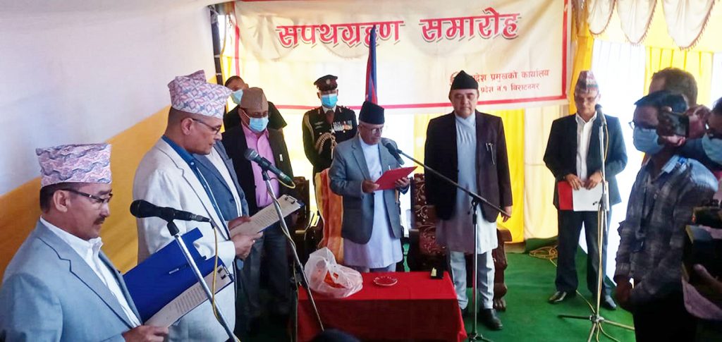 दोस्रो दिनमै एमाले नेतृत्वसँग मुख्यमन्त्रीको खटपटः अध्यक्ष ओलीको निर्देशन टेरेनन्