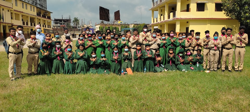 स्काउटद्वारा विराटनगरमा शान्ति र्याली