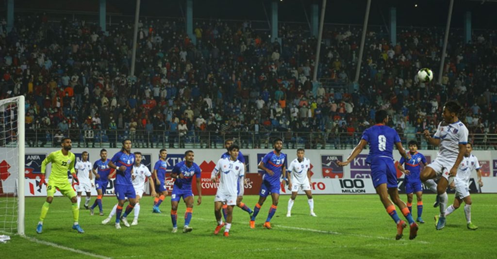 भारतविरुद्धको मैत्रीपूर्ण खेलमा नेपाल पराजित