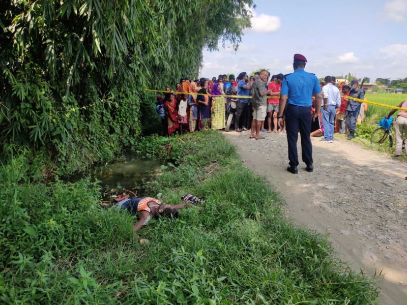 बुढीगंगास्थित निमुवामा एक युवा मृत फेला