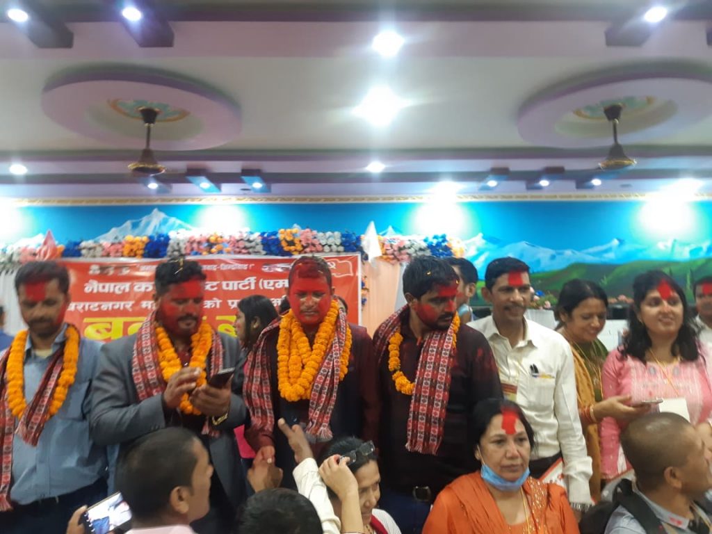 एमाले विराटनगरको अध्यक्षमा पुनः सागर थापा सर्वसम्मत