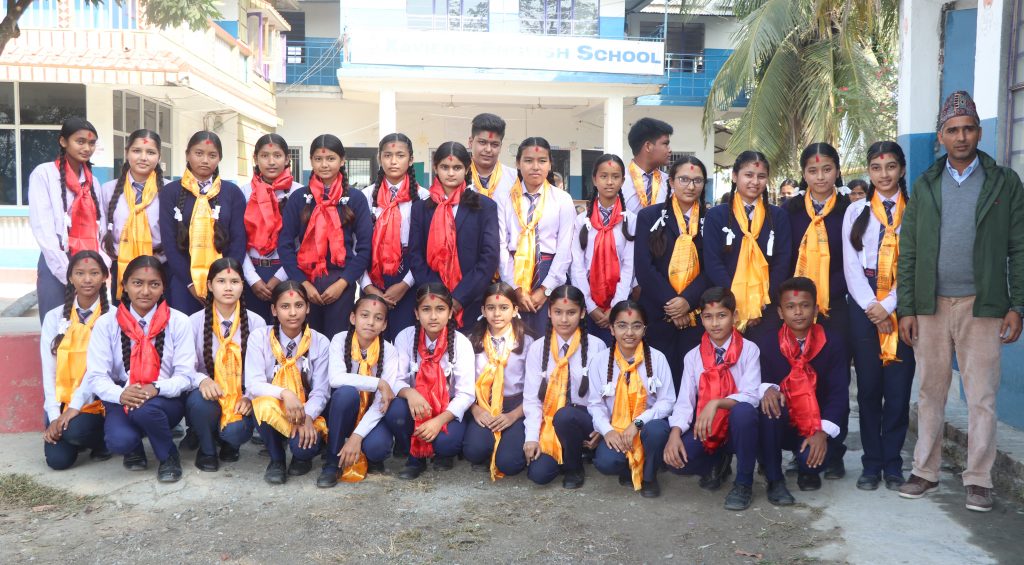 जेभियर्स स्कुलमा शैक्षिक सत्र २०७८ को लागि विद्यार्थीहरूको नयाँ नेतृत्व चयन