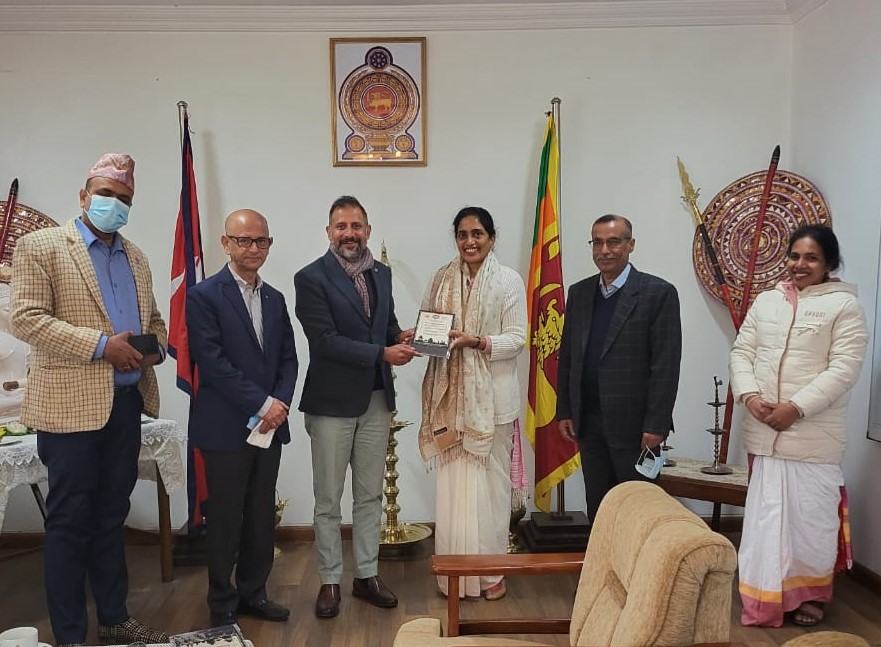 उद्योग संगठन मोरङ र श्रीलङ्काली राजदुतबीच भेटघाट