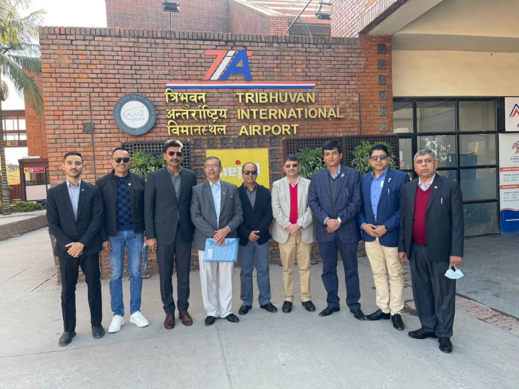 नेपाल उद्योग परिसंघमा आवद्ध १३ उद्योगी बंगलादेश प्रस्थान