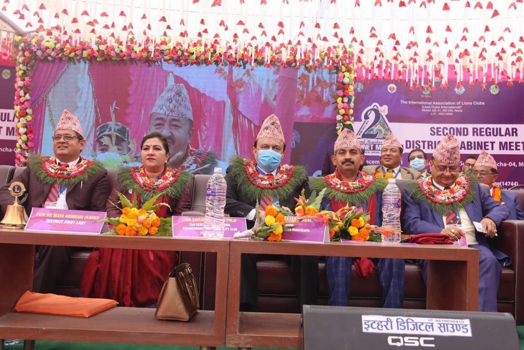 लायन्स क्लब अन्तर्राष्ट्रियद्वारा १५ वटा विकासका योजना अघि बढाउने निर्णय