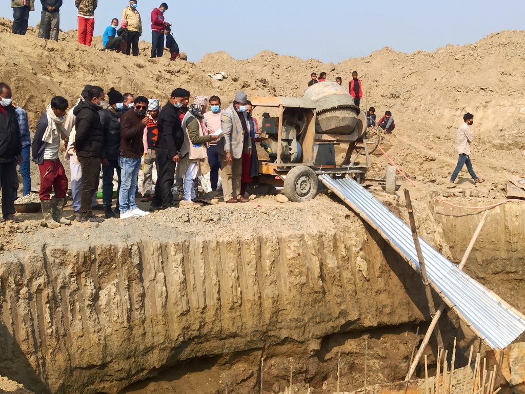 भोटिया खोलामा पुल शिलान्यास