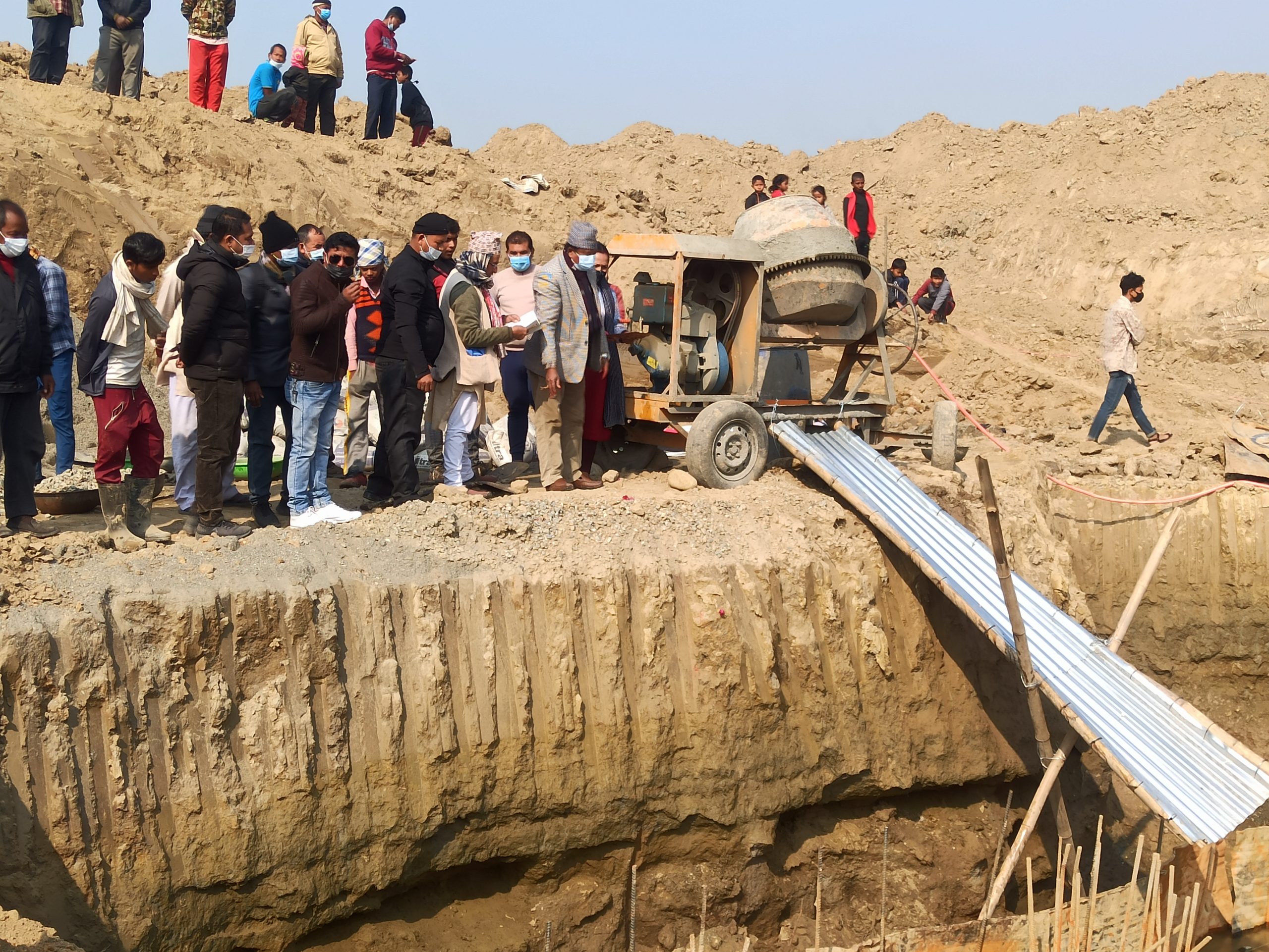 भोटिया खोलामा पुल शिलान्यास