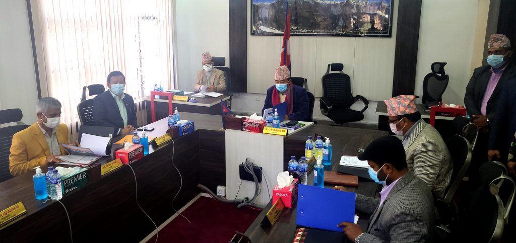 प्रदेश १ मन्त्रीपरिषद्को बैठक बस्दै : मन्त्रालय ११ वटा र मन्त्रीको संख्या १५ पुग्ने