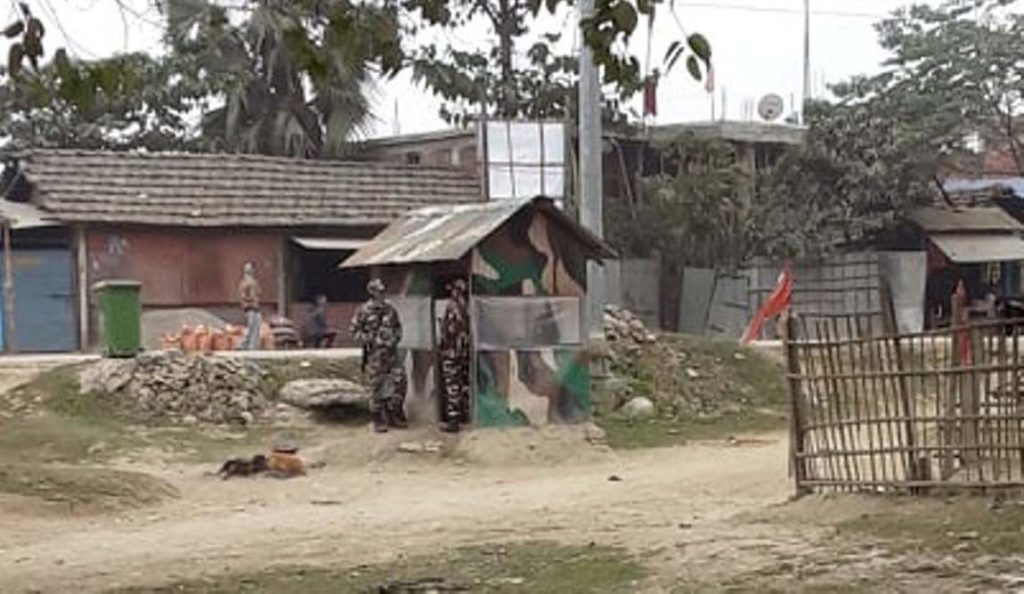 चौतर्फी दबाबपछि हटाइयो विराटनगरको दरैयास्थित दशगजाको भारतीय सुरक्षापोष्ट