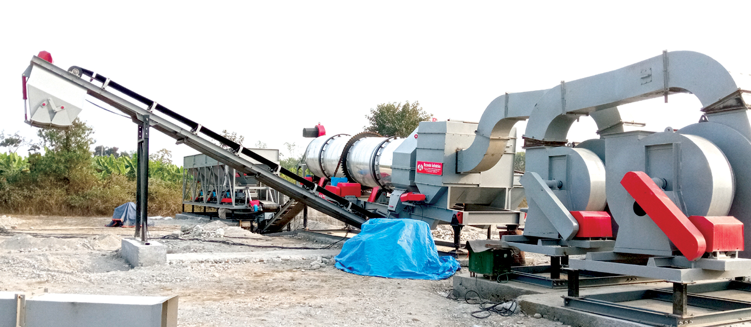 बस्ती क्षेत्रमा अस्फाल्ट प्लान्ट नराख्न दबाब