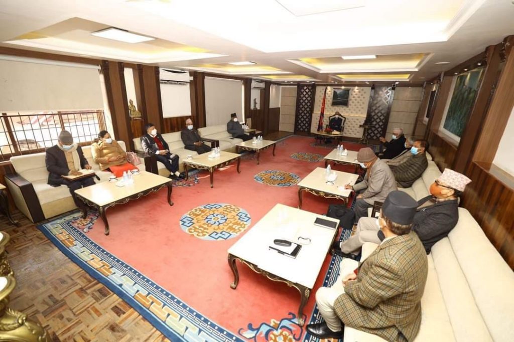 एमसीसीबारे अन्तिम छलफल गर्न भोलि गठबन्धनको बैठक बस्ने