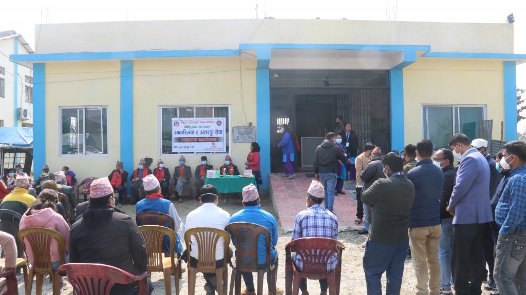 पथरी नगर अस्पतालमा अव  चौविसै घण्टा सेवा सञ्चालन हुने