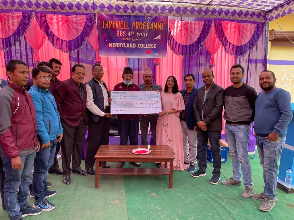 देशभरीमै उत्कृष्ट हुने विद्यार्थीलाई  मेरिल्याण्डको सम्मान