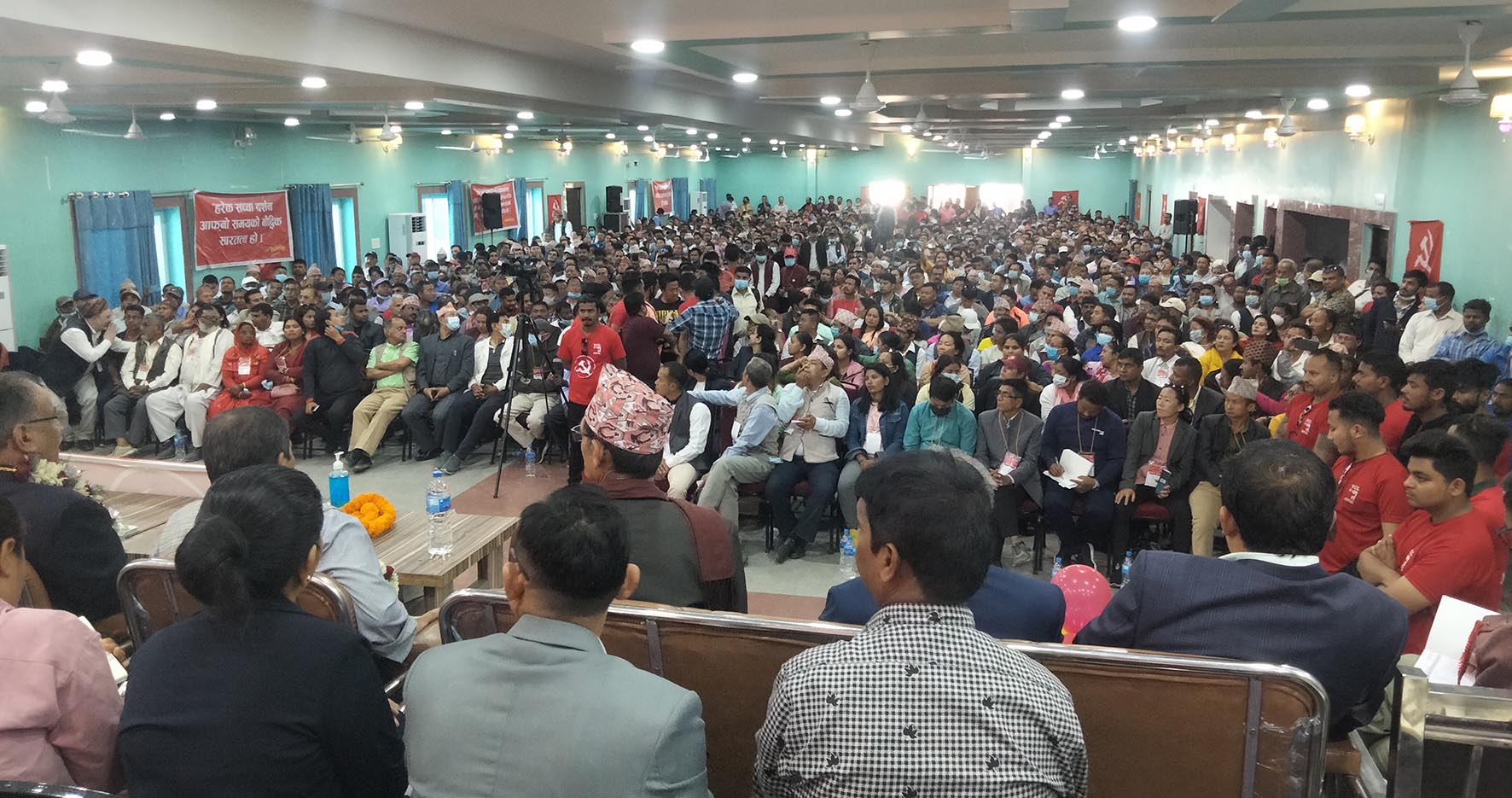 विराटनगरमा प्रचण्डले फेरि सम्झिए स्व.गिरिजाप्रसाद कोइराला