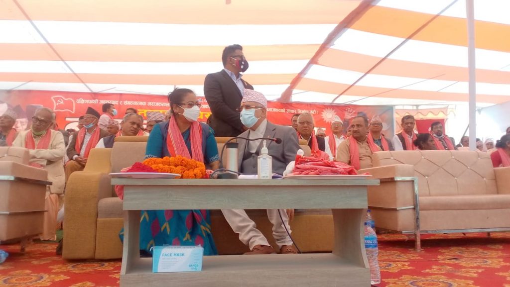 केपी ओलीले भने : बुढो रुख बचाउन निर्वाचन आयोगले चुनाव चिन्ह सबै हरियो बनायो