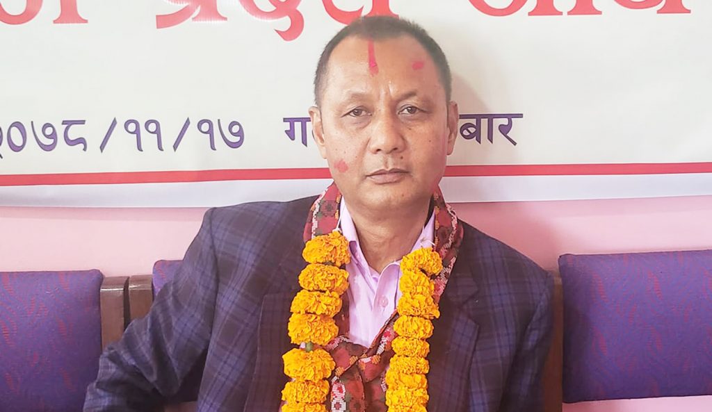 मुद्रण उद्योग महासंघ प्रदेश १ को अध्यक्षमा घिमिरे